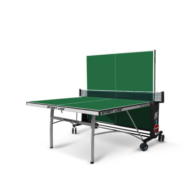 Теннисный стол Top Expert (встроенная сетка, зеленый)